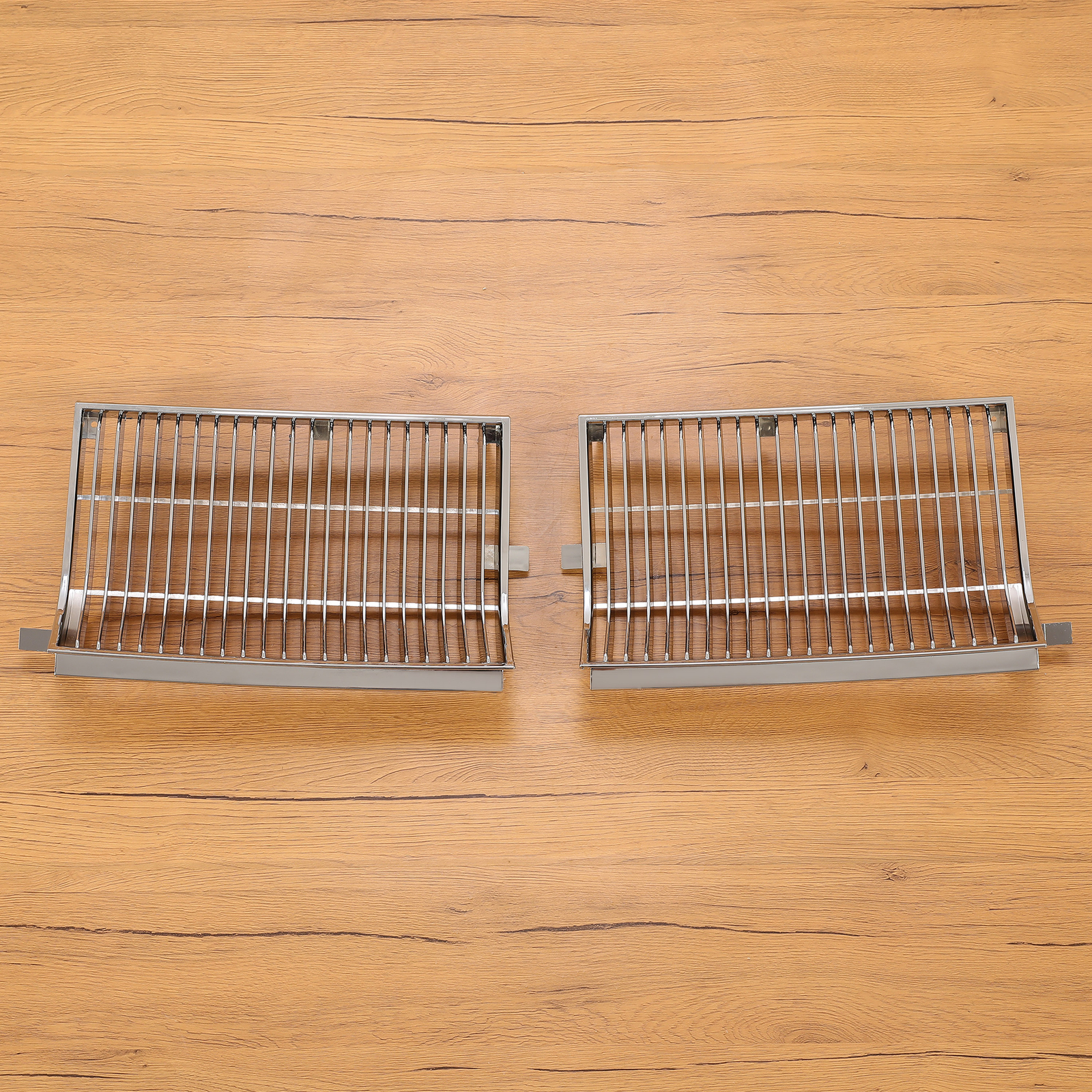 Chrome Grille Grill For Oldsmobile Cutlass 2 Door 1981-1986 22531190 22531191