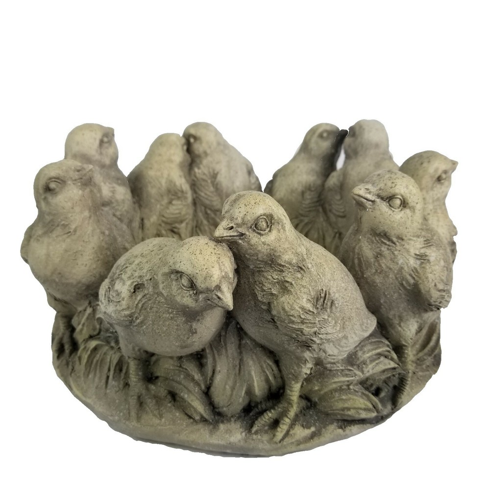 Chicks in a Circle Garden Flower Pot Planter