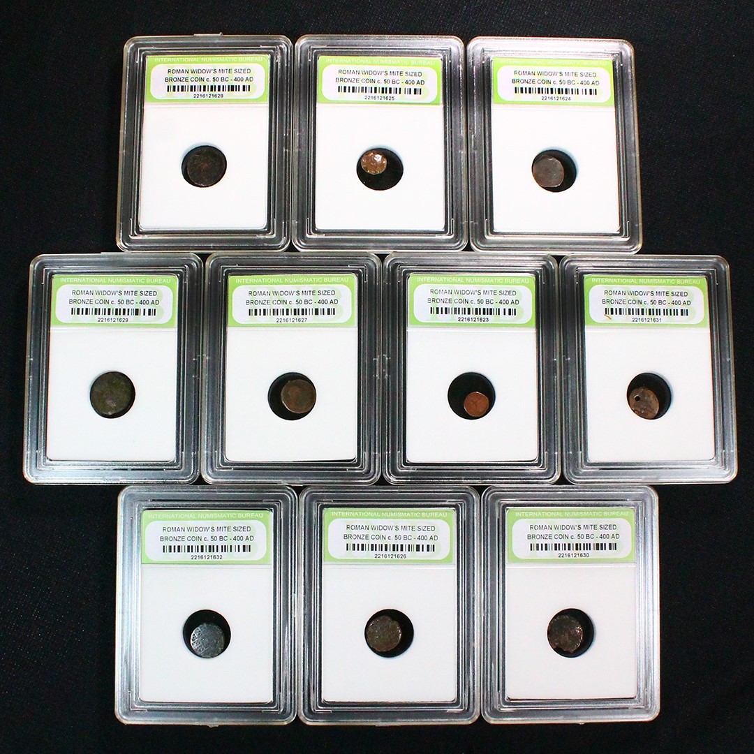 Roman Sized Biblical Widows Mites 50 BC - 400 AD - 1 coin per bid