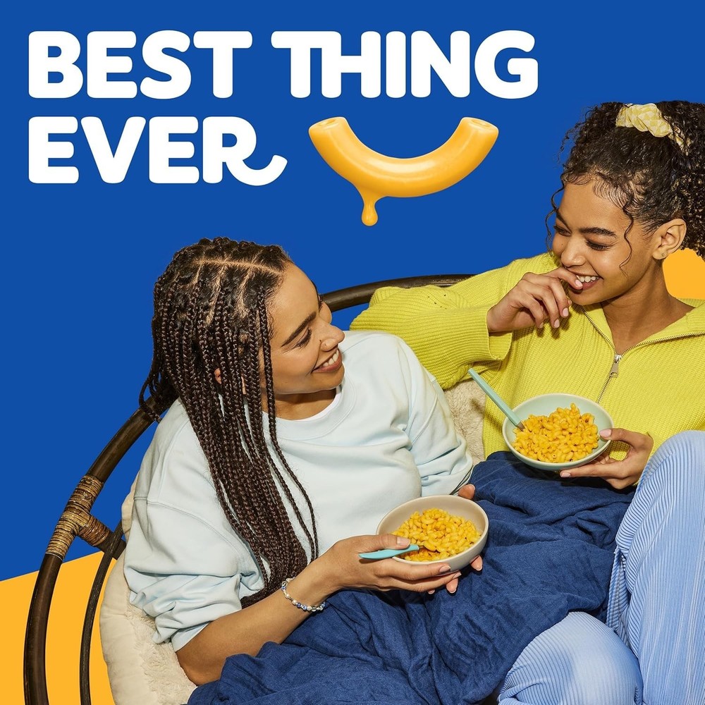 Kraft Easy Mac and Cheese, 18 Packets, for Easy Dinner or Dinner Sides
