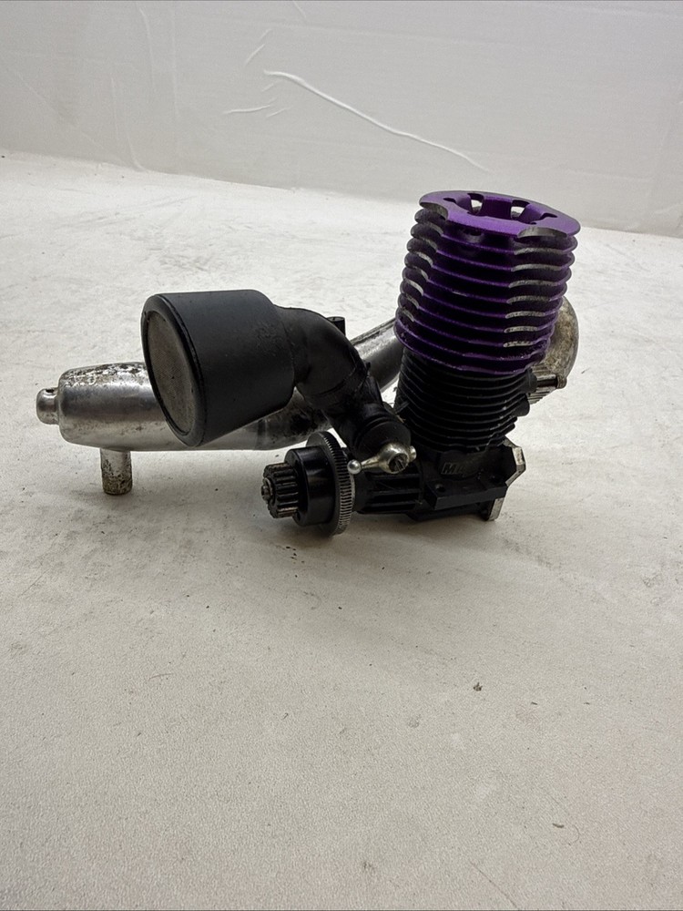 Picco Max .21 Nitro Engine Exhaust Pipe And Carb