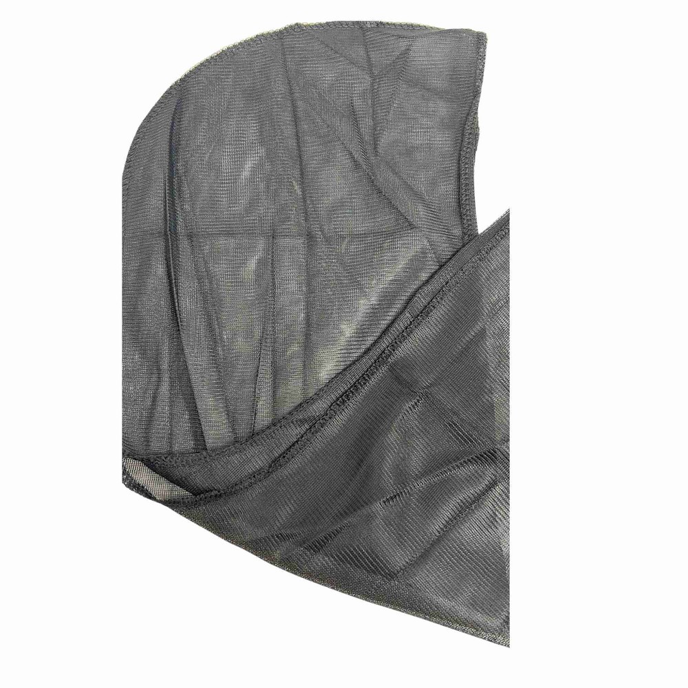 Waterproof Satin Wrap Cap Black X-Large: 1 Pack