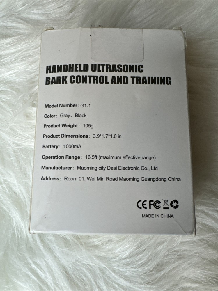 Pets Intelligent Training Expert Stop Annoying Barking Ultrasonic Controller NEW