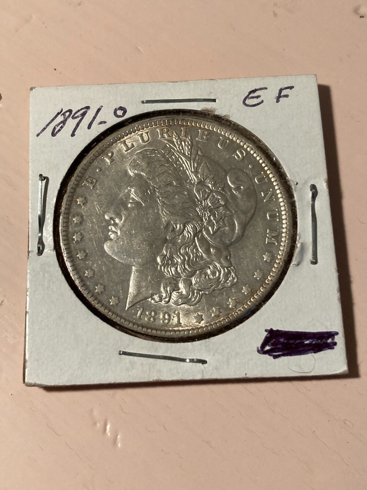 1891 O Silver Morgan Dollar