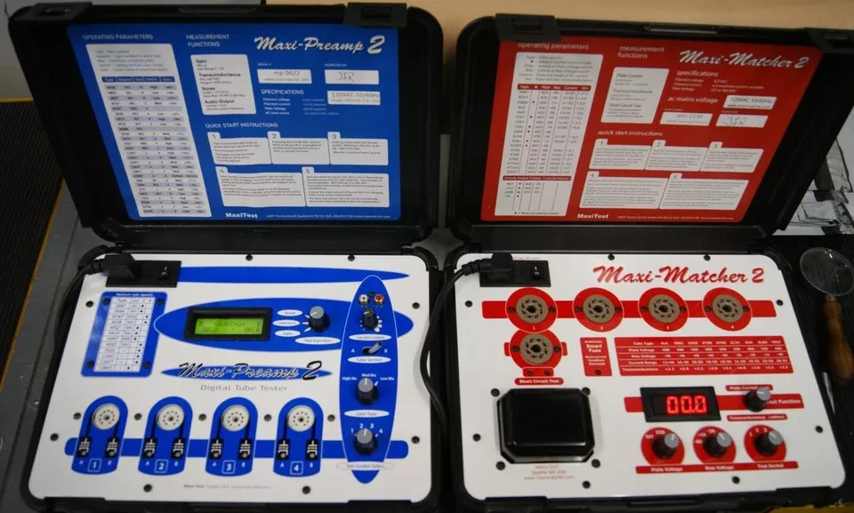 Mullard ECC81 12AT7 Square Getter / TK1 B60, Blackburn, Maxi-Pre test NOS M0359