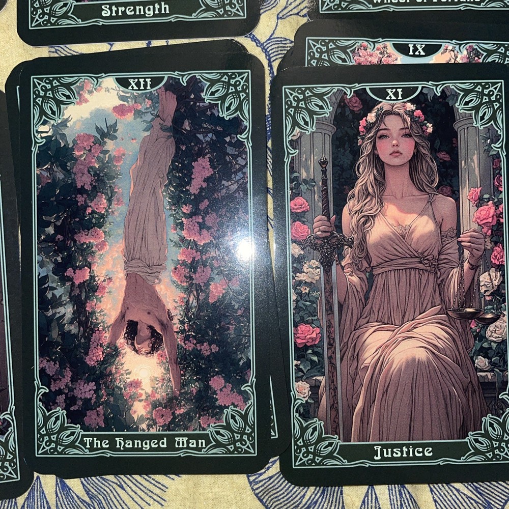 Blooming tarot deck used excellent condition
