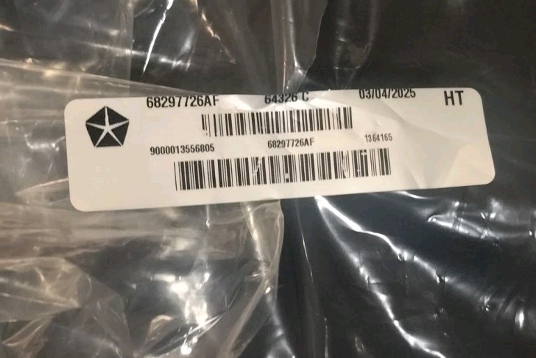 MOPAR JEEP OEM NEW 2018-25 Jeep Wrangler Hardtop Removed Panel Storage Bag