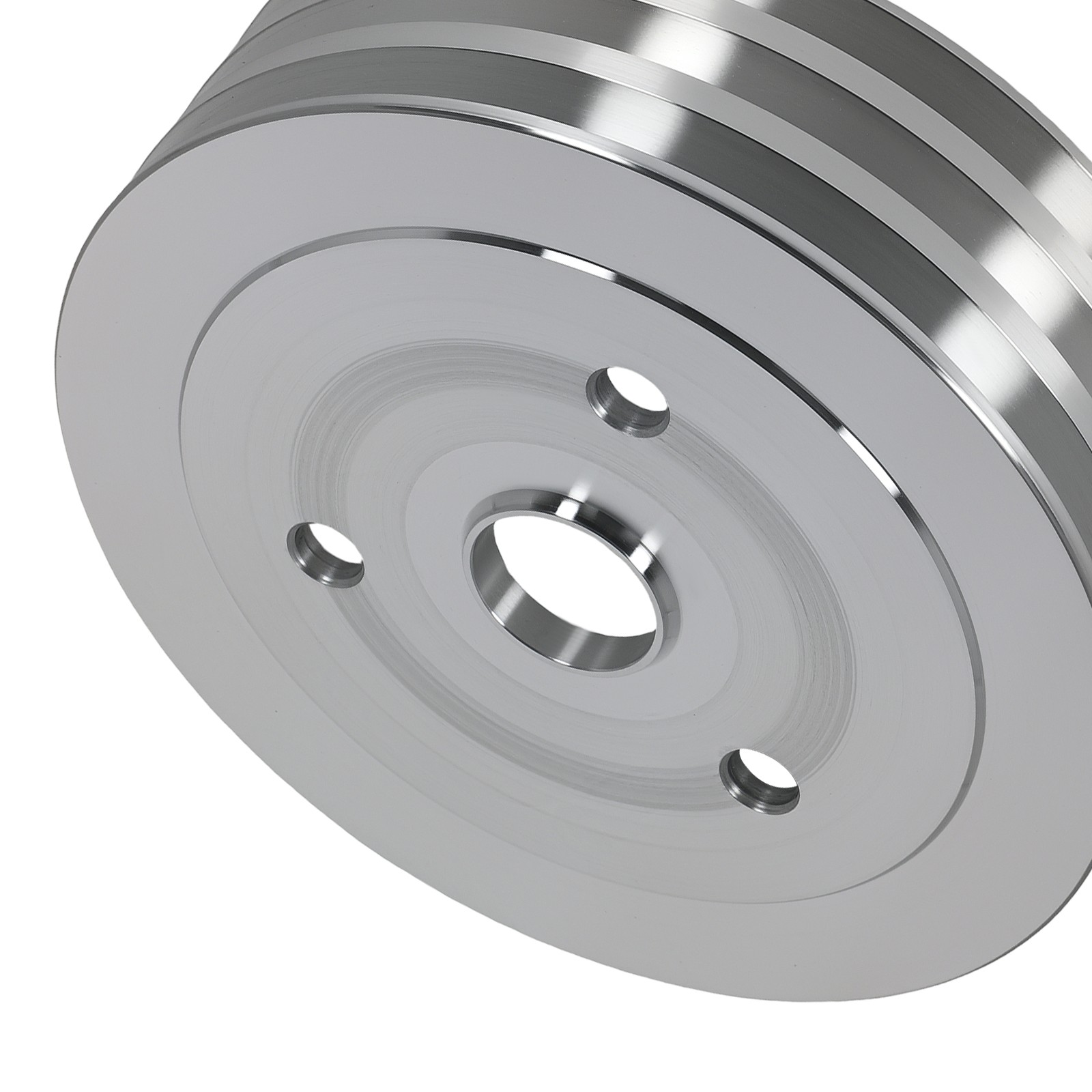 Aluminum Triple 3 Groove BIG BLOCK Crankshaft Pulley for Chevy 396 454 BBC