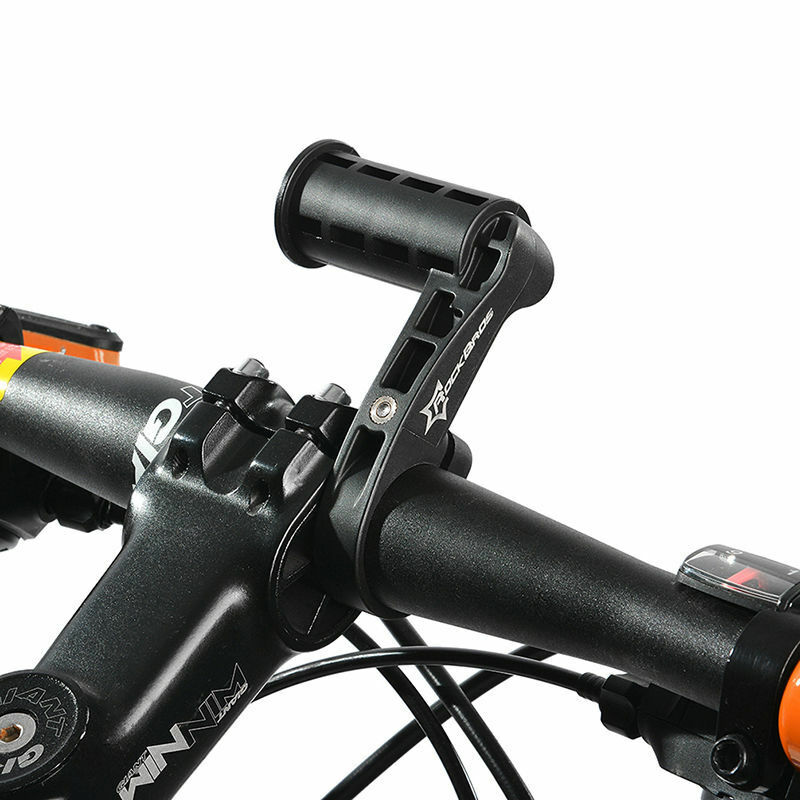 ROCKBROS Bicycle Handlebar Multifunction Light Speedometer Extend Bracket Black