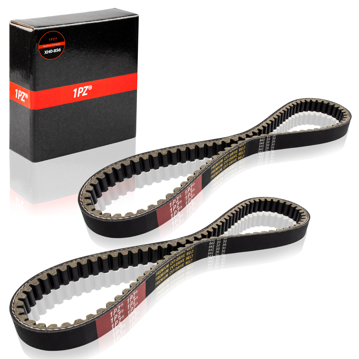 2 CVT Drive Belt 842-20-30 Made W/ KEVLAR GY6 125cc 150cc 152QMI 157QMJ Scooters
