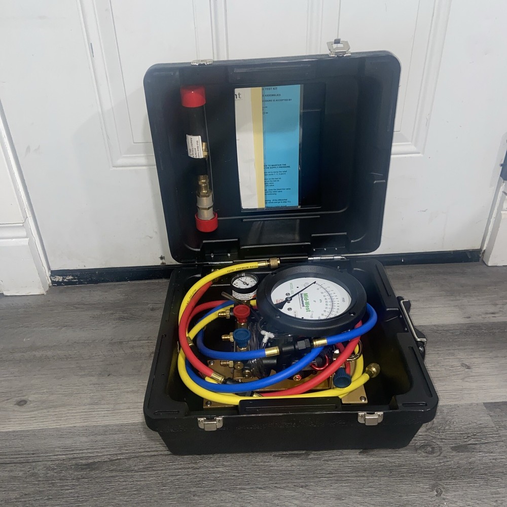 Mid-west Instruments 835 backflow testing kit