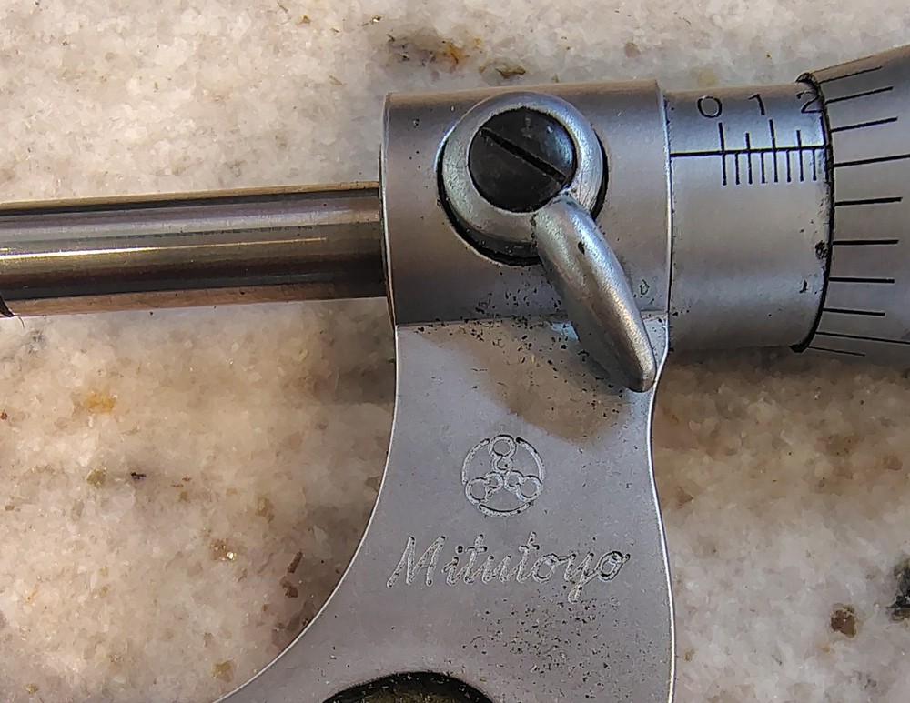 🗽MITITUYO NO126-137A SCREW THREAD MICROMETER MACHINIST/TOOLMAKER