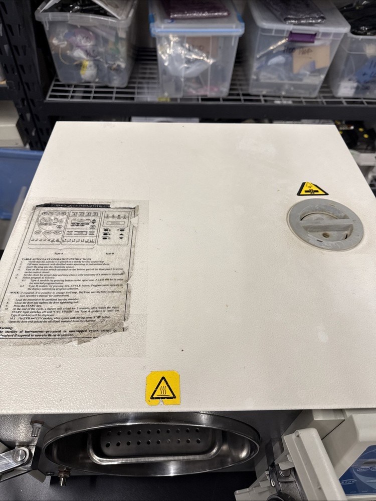 Tuttnauer 2540E Autoclave
