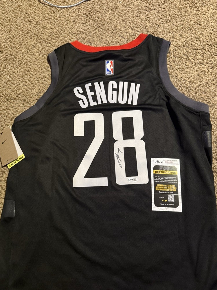 Alphern Senguen Signed Jersey JSA COA