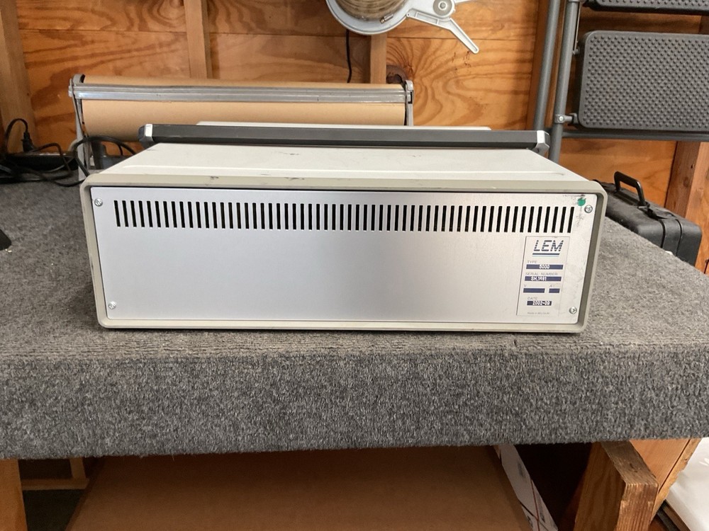 LEM Shunt Box Type 5000 Current Measurement Power System Module Industrial