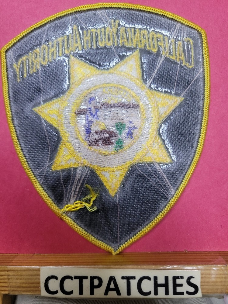 CALIFORNIA YOUTH AUTHORITY POLICE SHOULDER PATCH CA