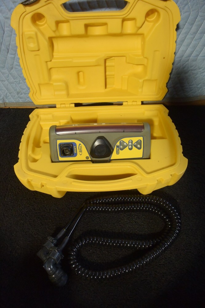 Spectra Precision Model LR10 Laser Receiver with Cable and Case