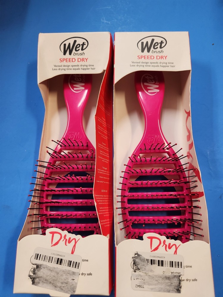 2 Pack Wet Brush Speed Dry, Pink