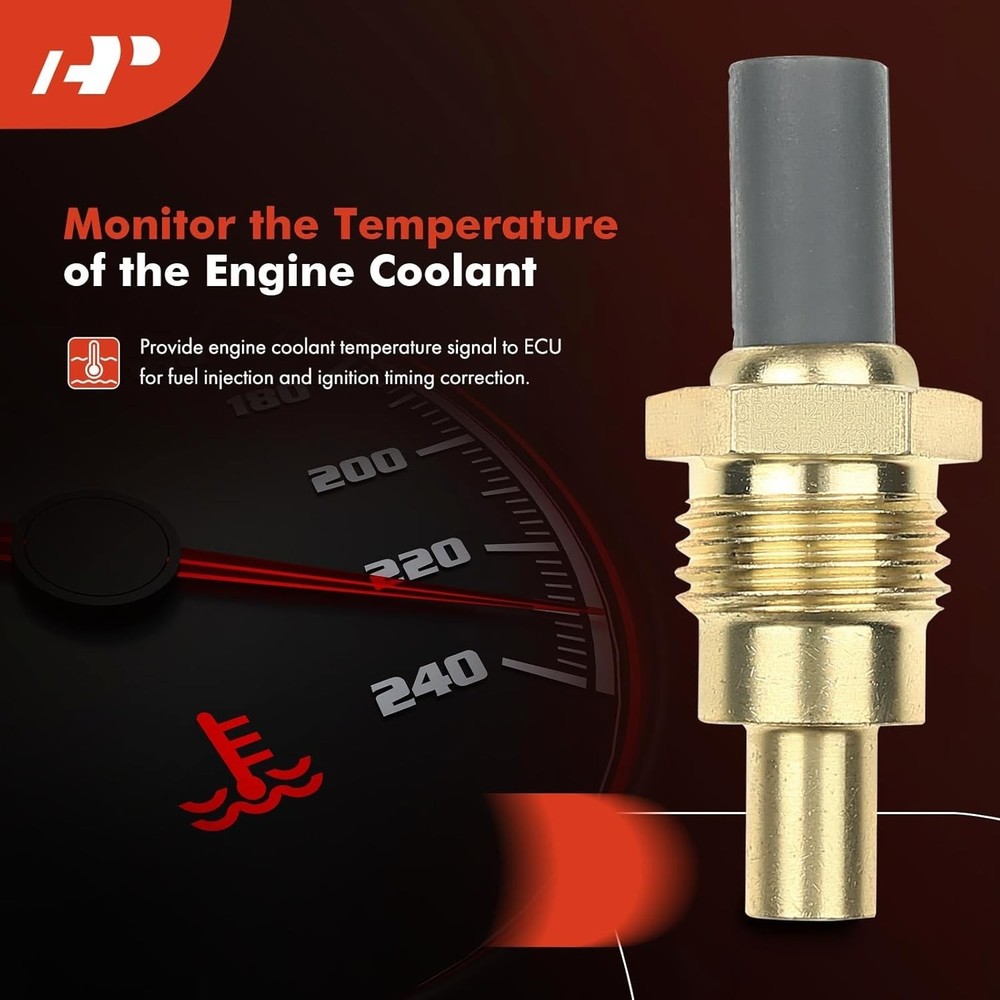 Engine Coolant Temperature Sensor Compatible with Toyota 4Runner Camry Pickup La