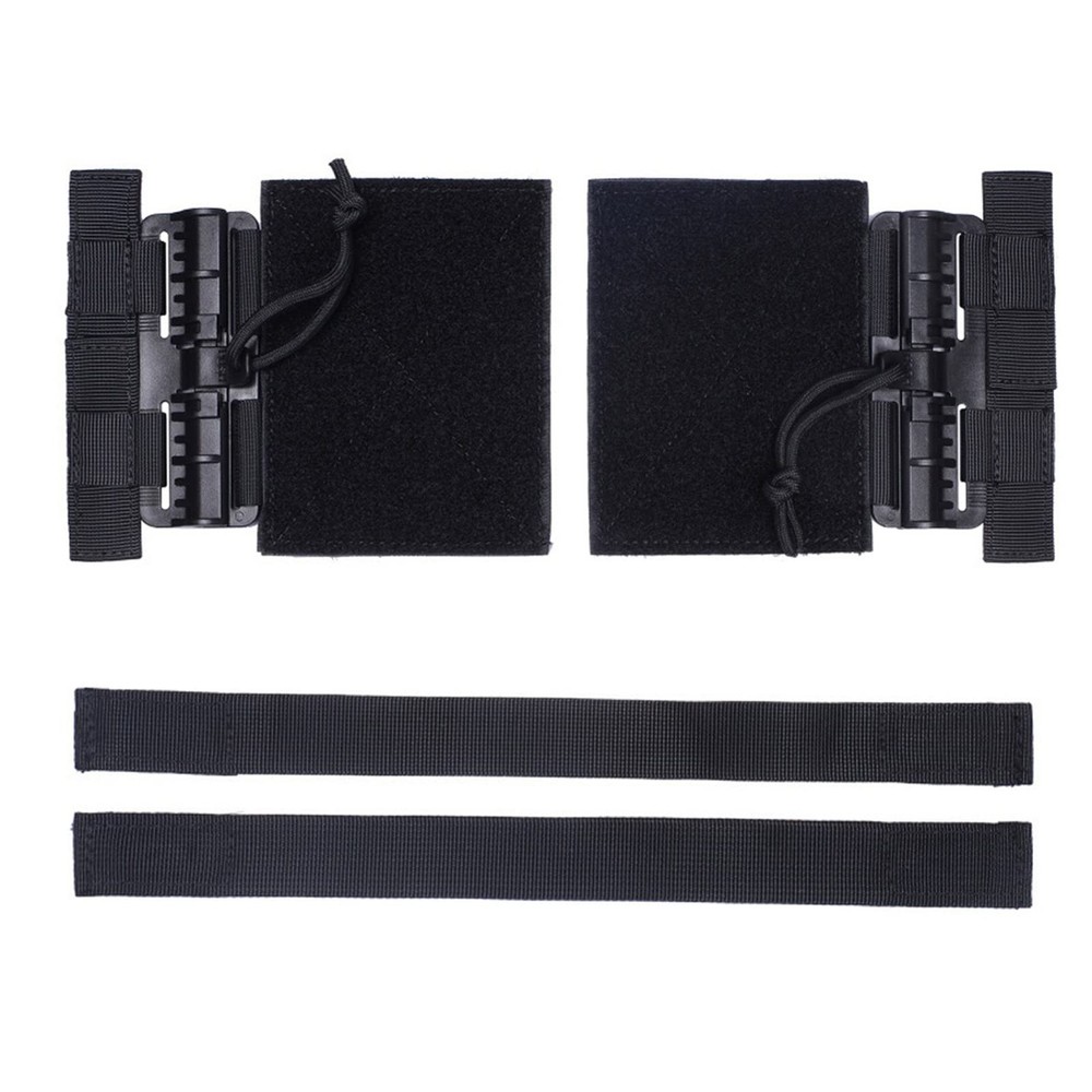 Tactical MOLLE Vest Quick Release Cummerbund Plate Carrier Buckle Set Fast Fi...