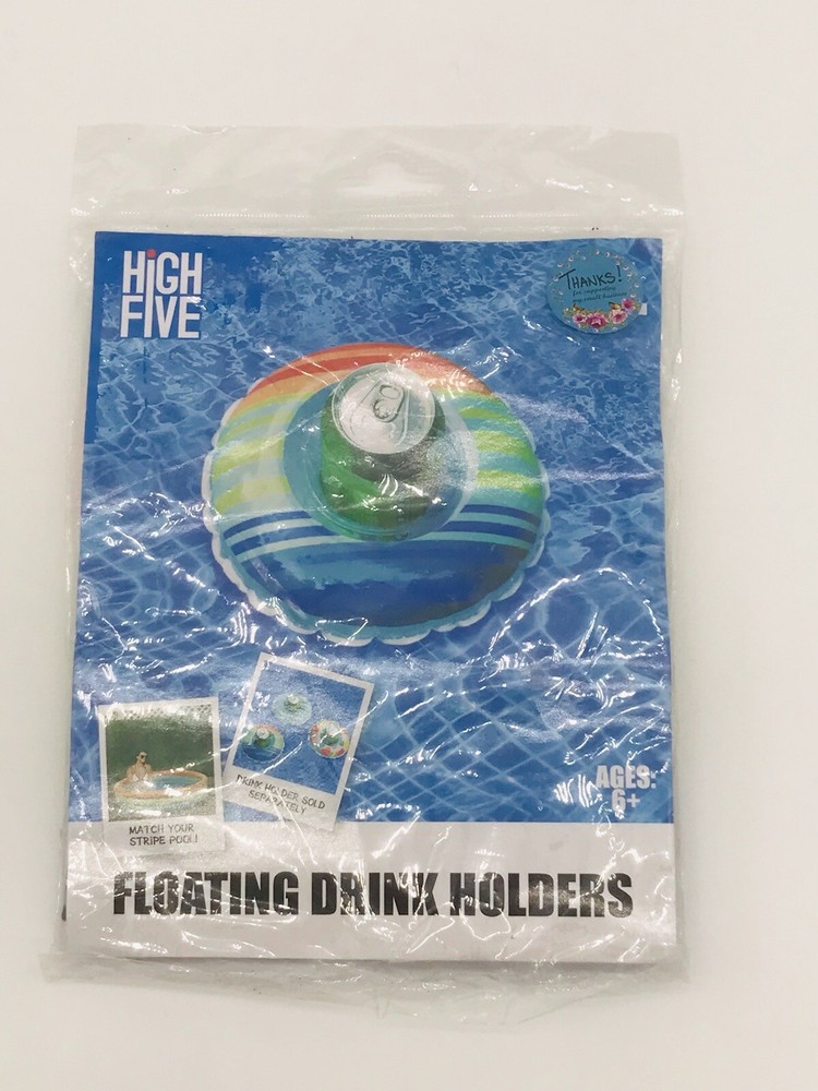 Floating Drink Holders , High Five One Pcs Multicolor …72