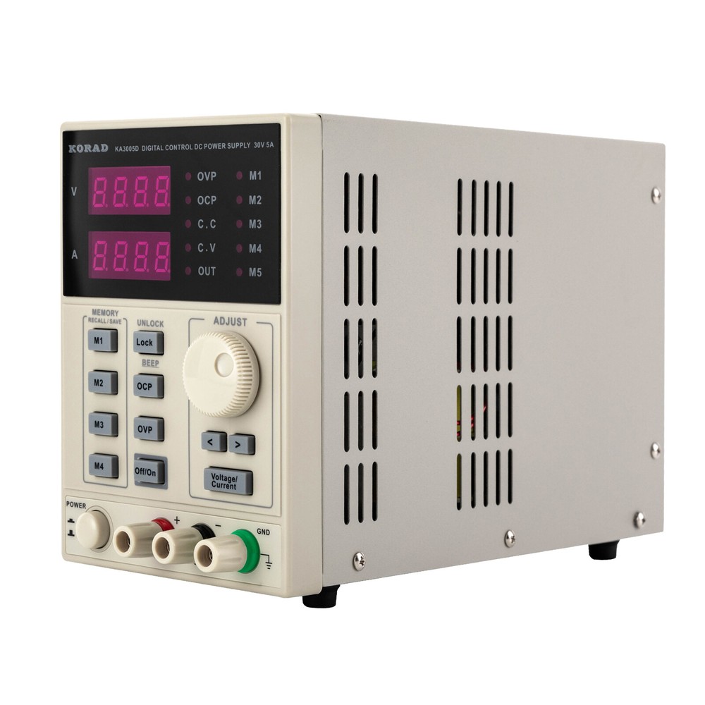 KA3005D 30V 5A Adjustable DC Power Supply 300W Precision Variable 4 Digital Lab