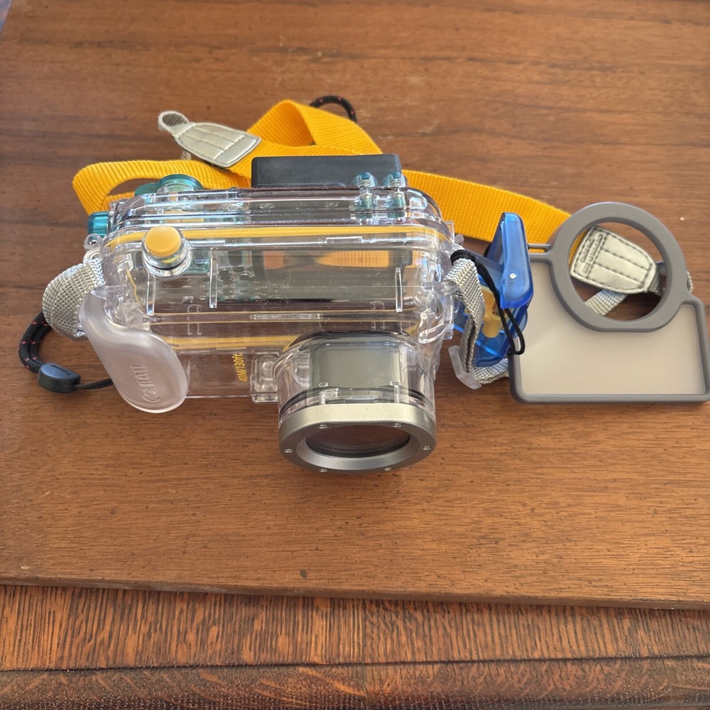CANON Waterproof Camera Case WP-DC1 40m/130ft Used