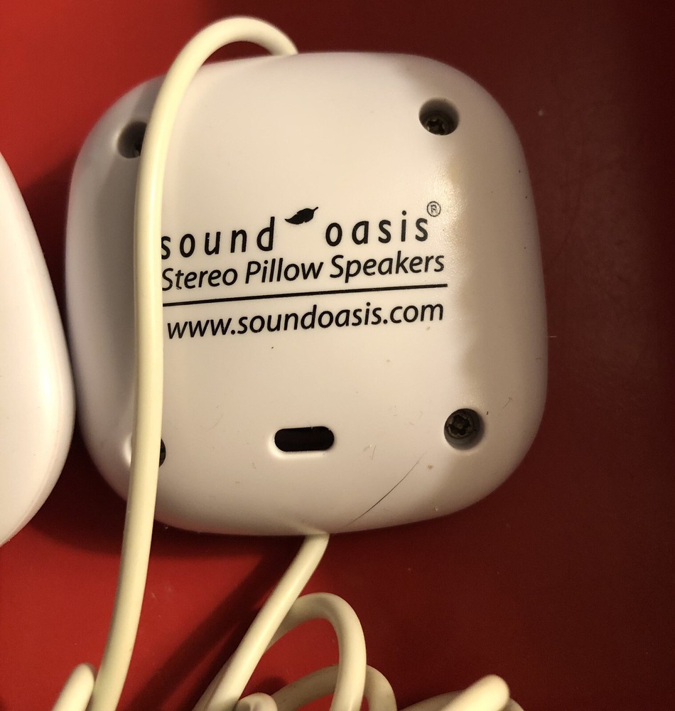 Oasis Pillow Speaker Set For Sound Conditioner Device