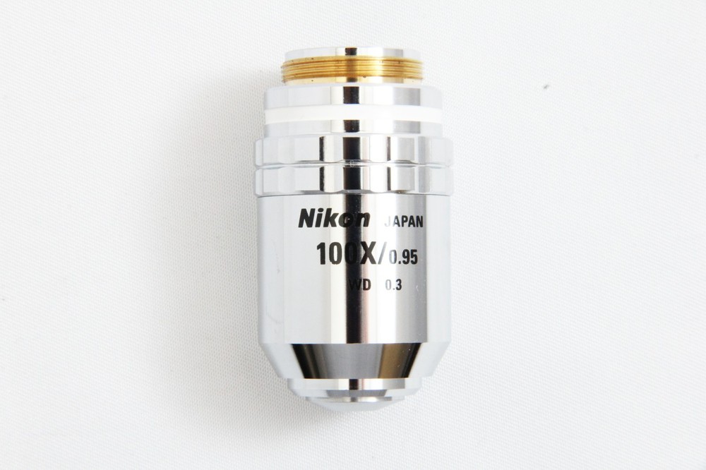 Nikon CF Plan 100x / 0.95 ∞/0 EPI WD 0.3 Microscope Objective #5718