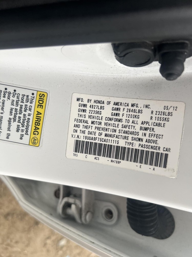 Used Blind Spot Detection System Warning Control Module fits: 2012 Acura Tl Driv