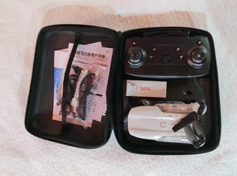 Drone Foldable Mini Camera Drone W/ Controller/Phone Mount