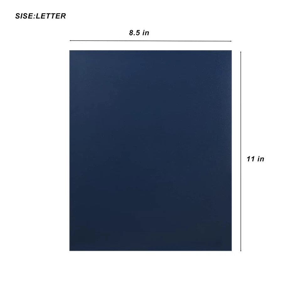 25 Pack 12mil Letter Size Sand-Textured Polycovers CoversBinding Presentation...