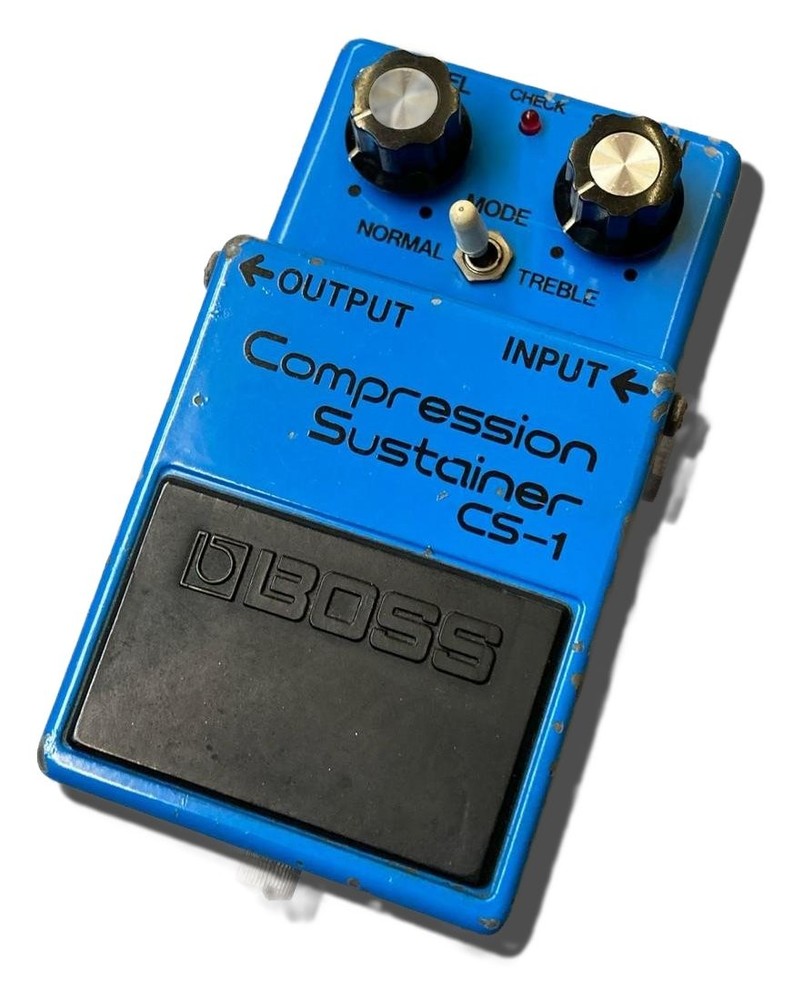 BOSS CS-1 Compression Sustainer Silver Screw Compressor Pedal 5933