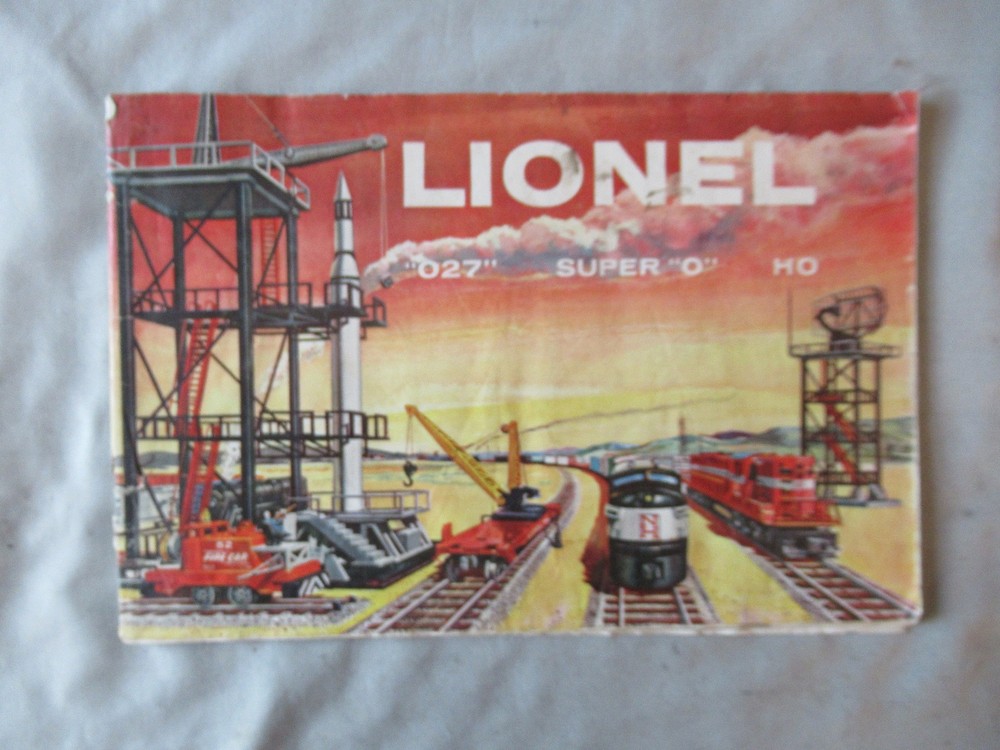 Lionel 1958 Catalog in VG Condition