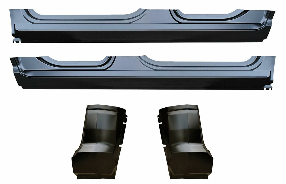 OE Style Rocker Panel & Cab Corner Kit for 09-18 Ram Quad Cab Pickup Truck