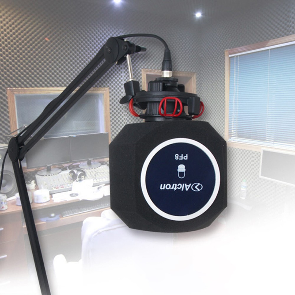 Alctron Pf8 Studio Microphone Screen Acoustic Sponge Soundproof Record FilterJSe