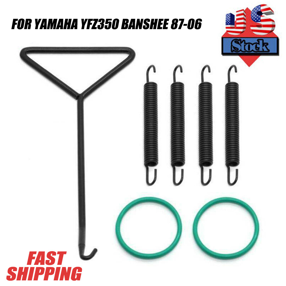 Exhaust Tube Springs & Puller & Oring Kit For Yamaha BANSHEE 350 1987-06 YFZ350