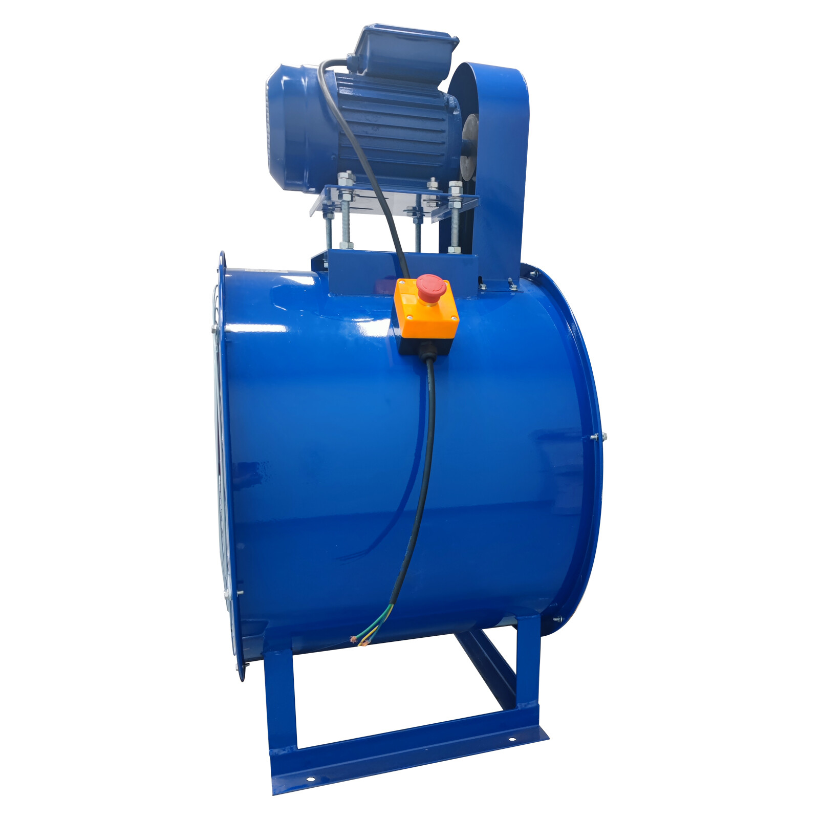 24'' Tube Axial Fan Pipe Spray Booth Paint Fumes Blower Exhaust Axial Fan 220V