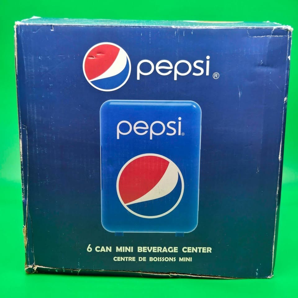 Pepsi 6 Can Mini Fridge Beverage Center