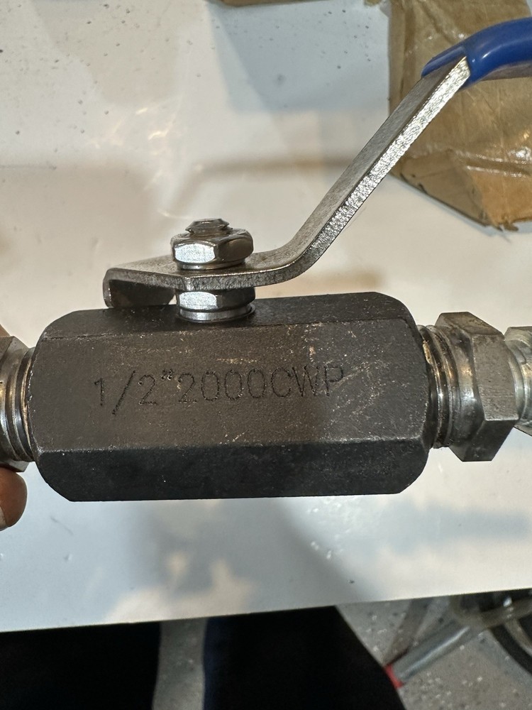 SANDBLASTING NOZZLE 2000CWP VALVES MARCO CLEMCO AEROLYTE