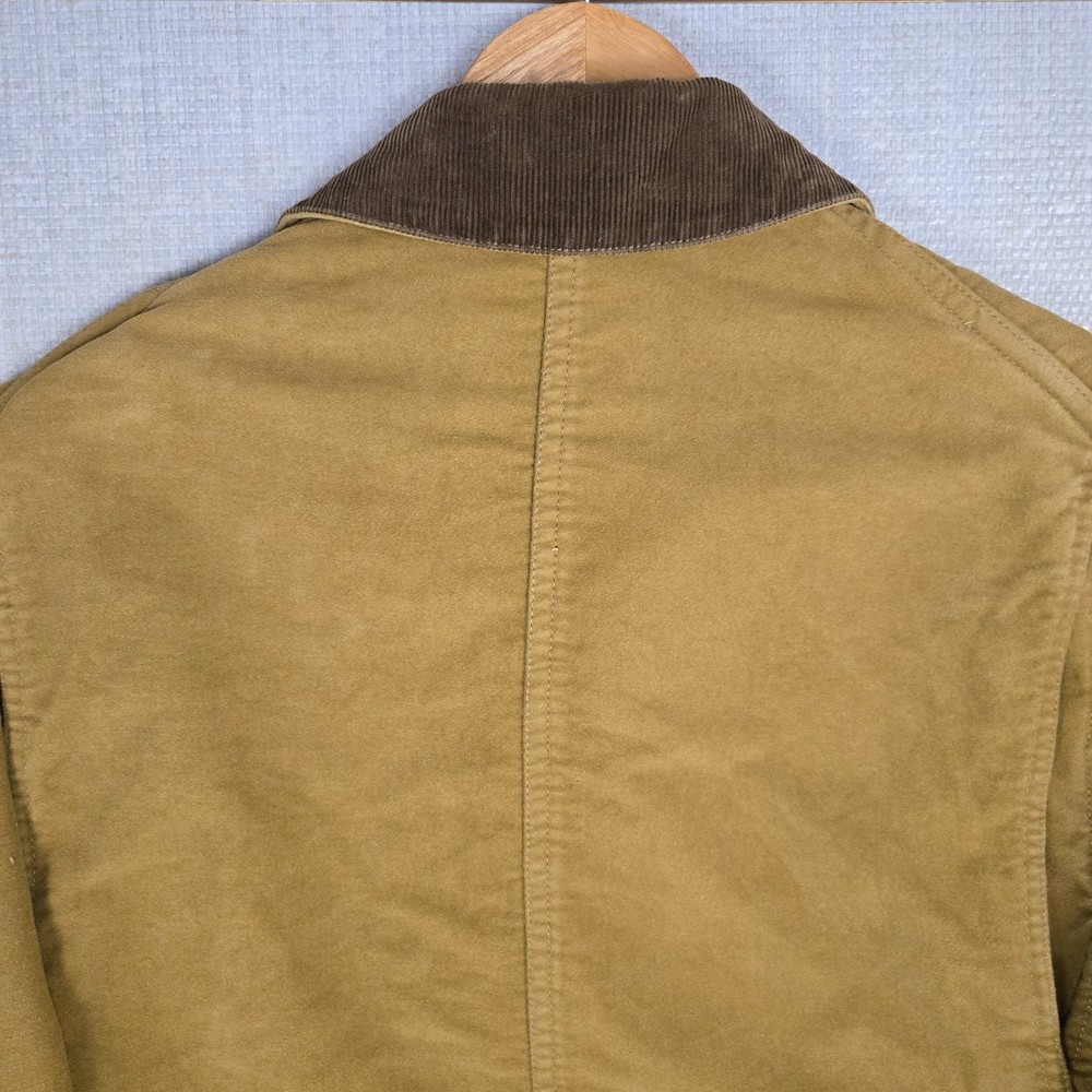 PENDLETON Size Medium Mens Chamois Moleskin Button Hacking Field Jacket Tan Coat