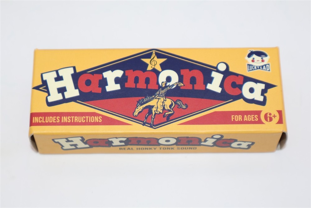 Lucky Lad Harmonica with box - NEW -