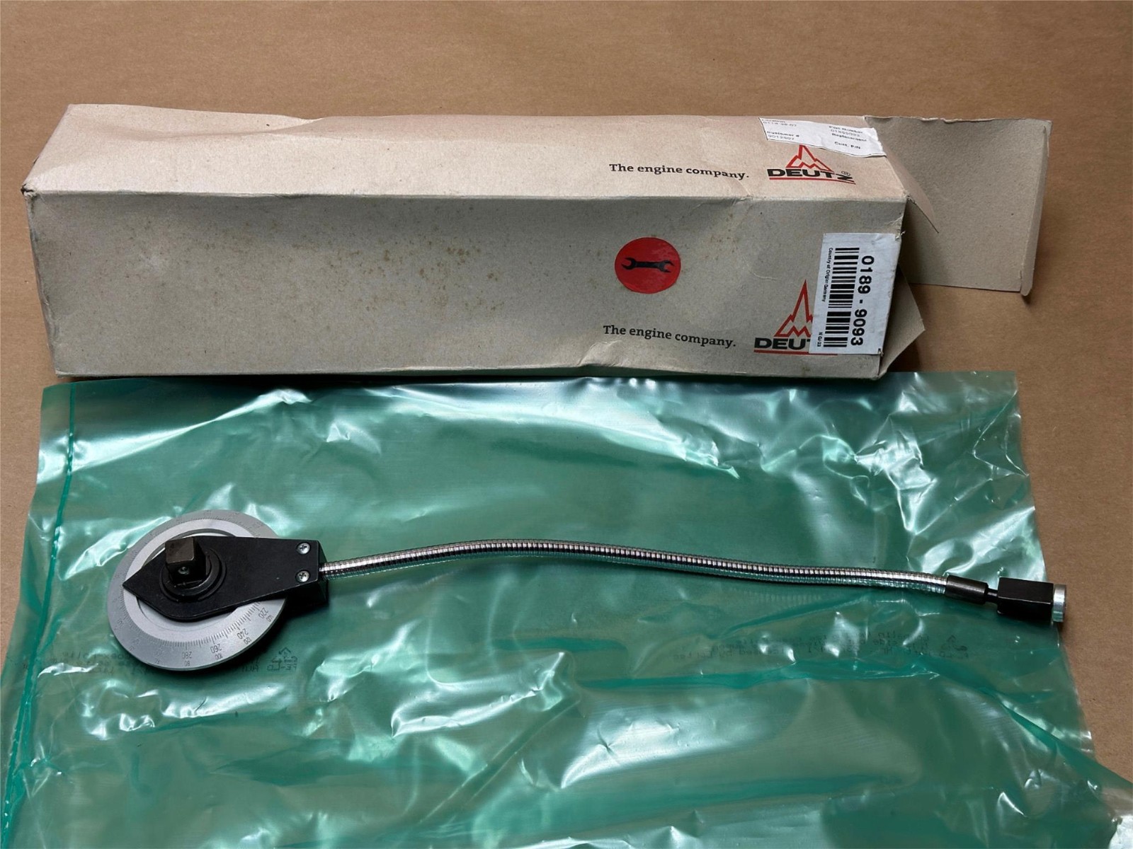 Deutz Stahlwille 0-360º Rotation Angle Measurement Tool 1/2" Drive TCD12.0 16.0