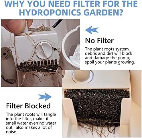 21 Pack Hydroponic Pump Filter Sponges