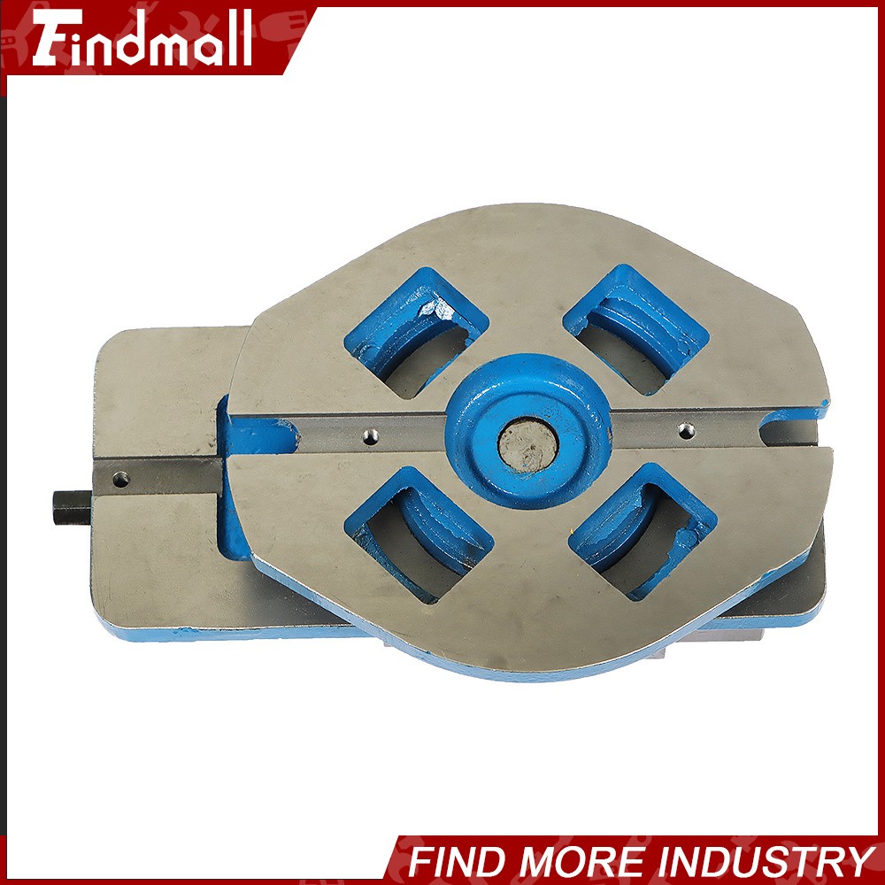 Findmall 3" Milling Machine Vise Lockdown Vise Bench Vice 360 Degree Swivel Base