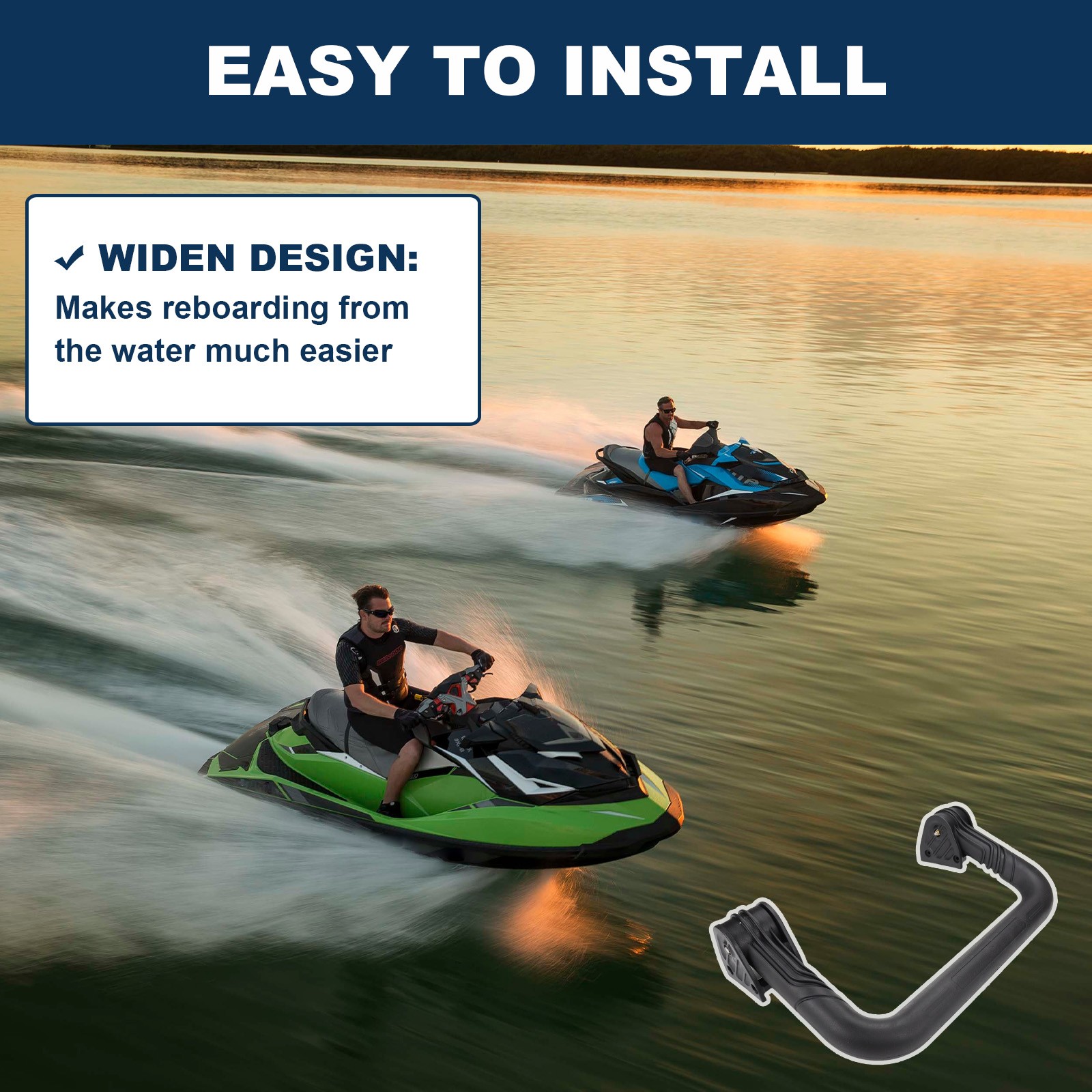 Retractable Boarding Ladder Step Compatible with Sea-doo GTR GTR X GTS 295100869