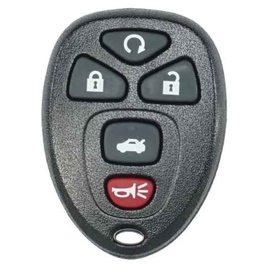 Keyless Entry Remote Start Control Key Fob Replacement Fits for Five Button