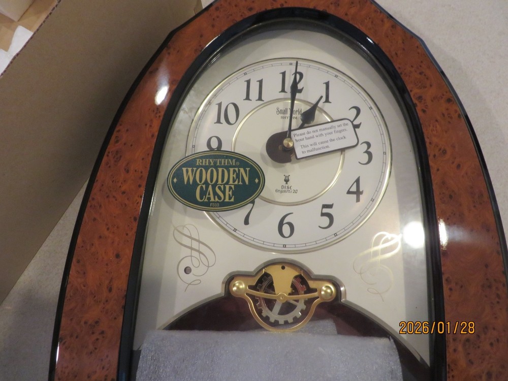 RHYTHM CLOCK - Prestige Organette 20 - NIB