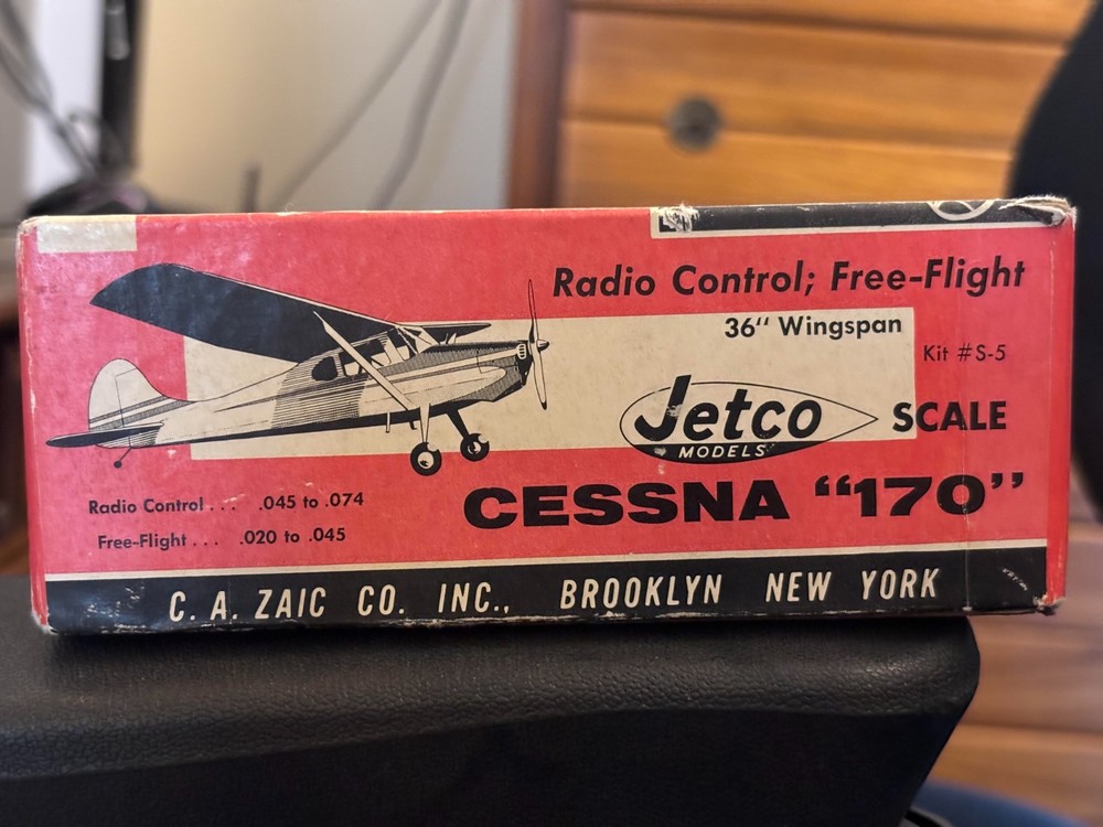 Cessna 170 by Jetco R/C model kit