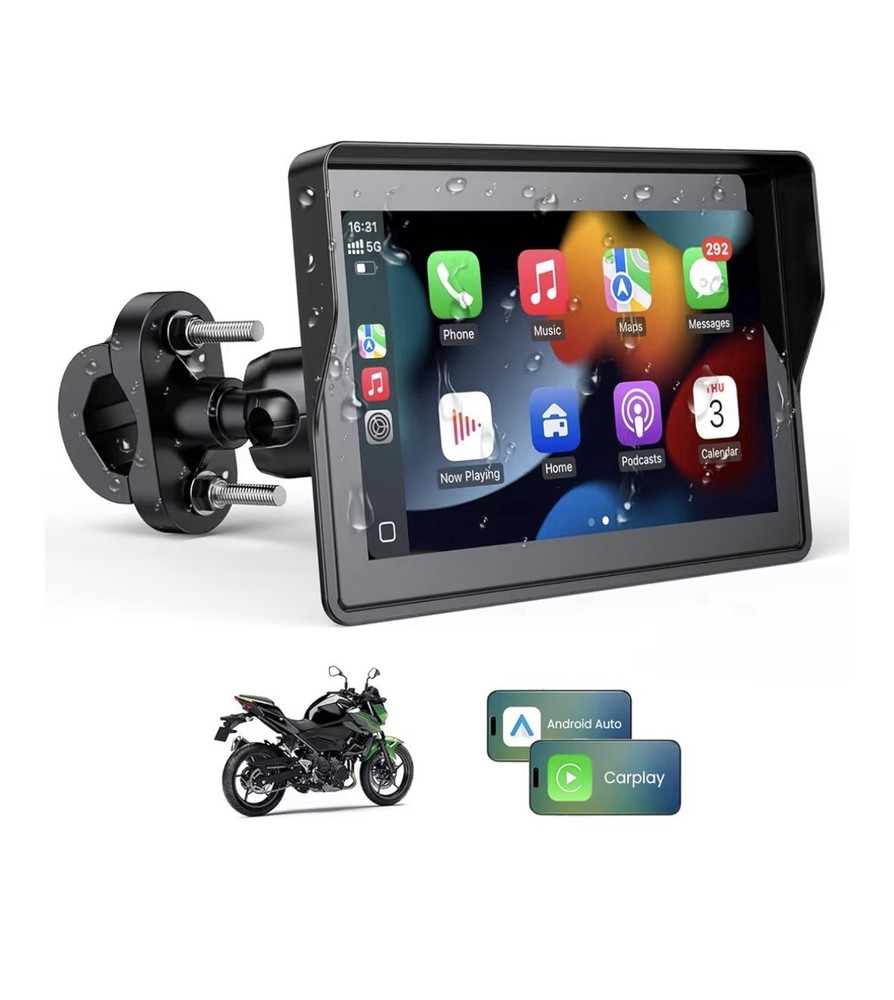 carplay motorcycle 5 Inch